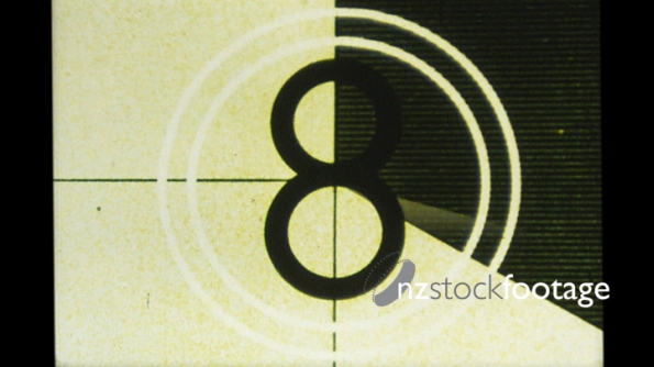 Old 16mm Film Leader 1 4500